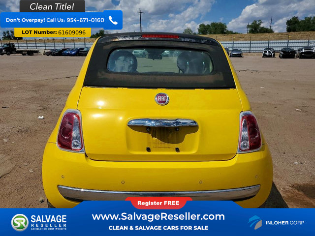 Used 2015 FIAT 500 Lounge FWD image 8