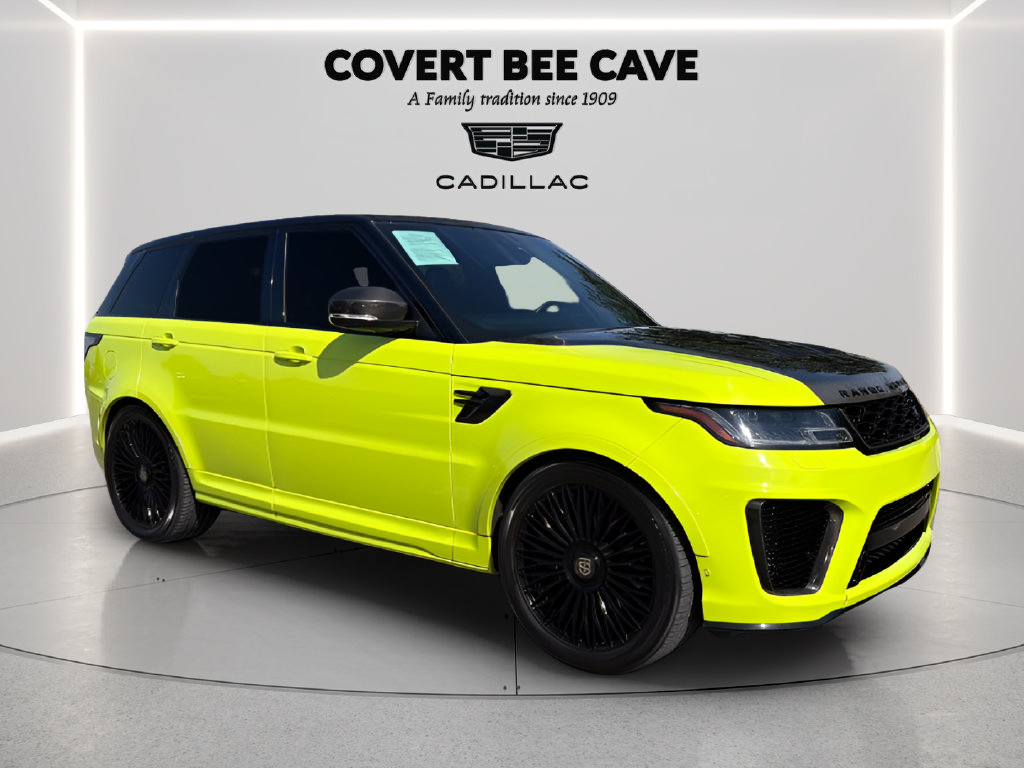 Used 2021 Land Rover Range Rover Sport SVR AWD/4WD 360° Tour