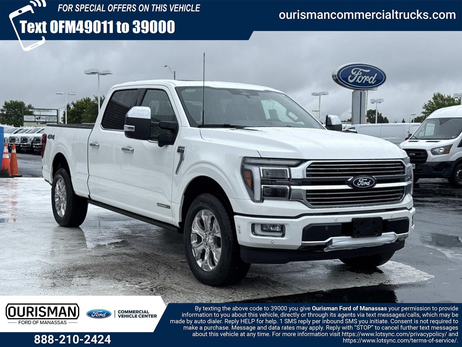 New 2026 Ford F150 Platinum w/ Equipment Group 702A High AWD/4WD image 1