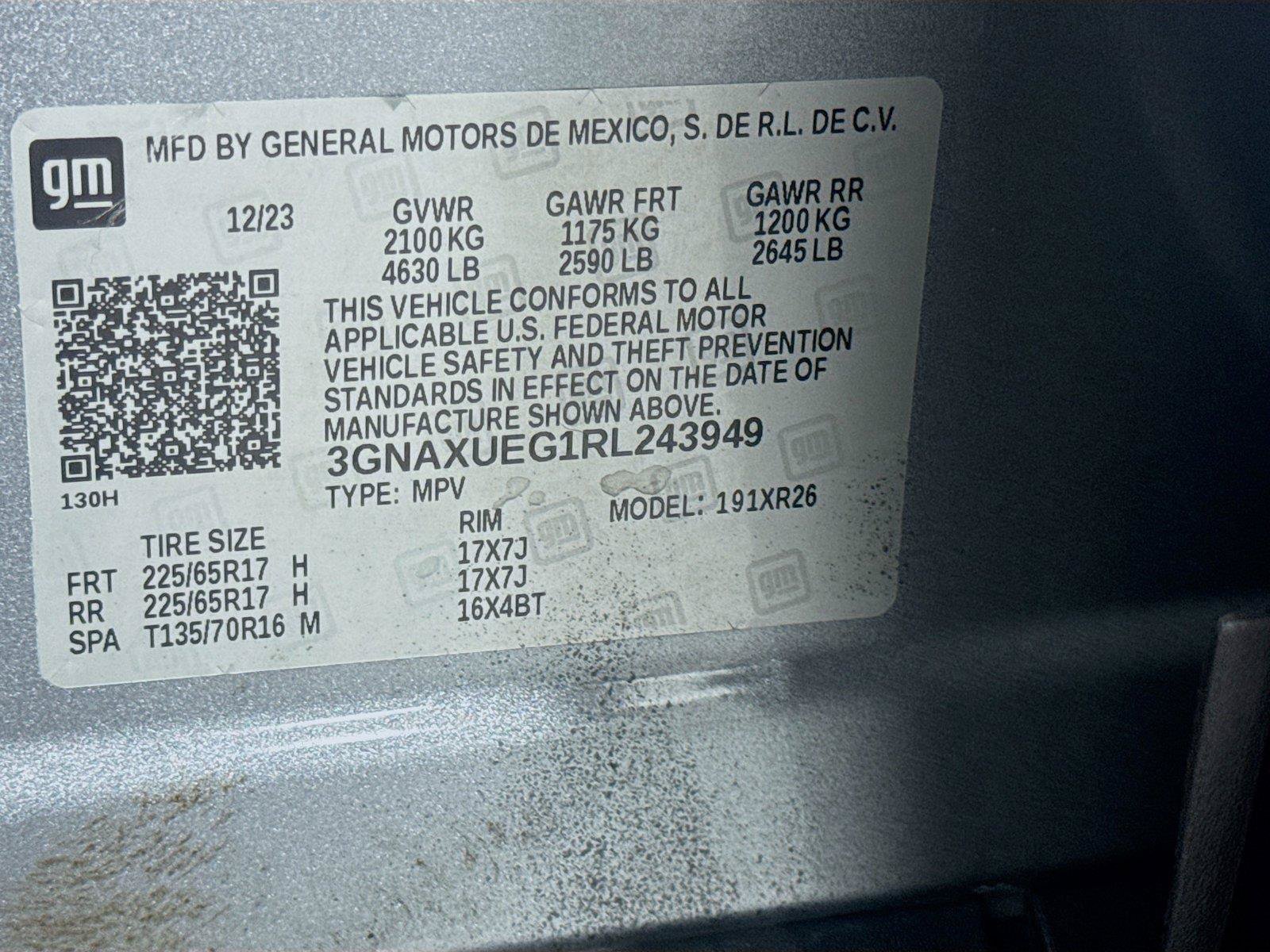 Used 2024 Chevrolet Equinox LT AWD/4WD image 29