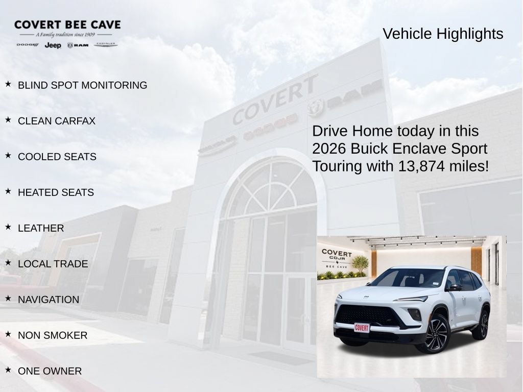 Used 2026 Buick Enclave Sport Touring FWD image 6