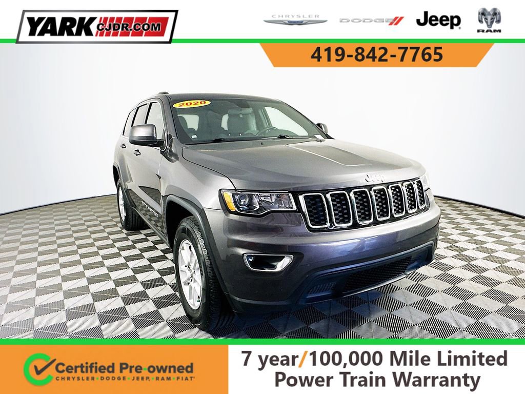 Certified 2020 Jeep Grand Cherokee Laredo w/ Security & Convenience Group