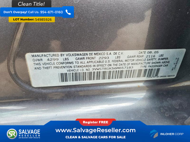 Used 2006 Volkswagen Jetta TDI FWD image 16