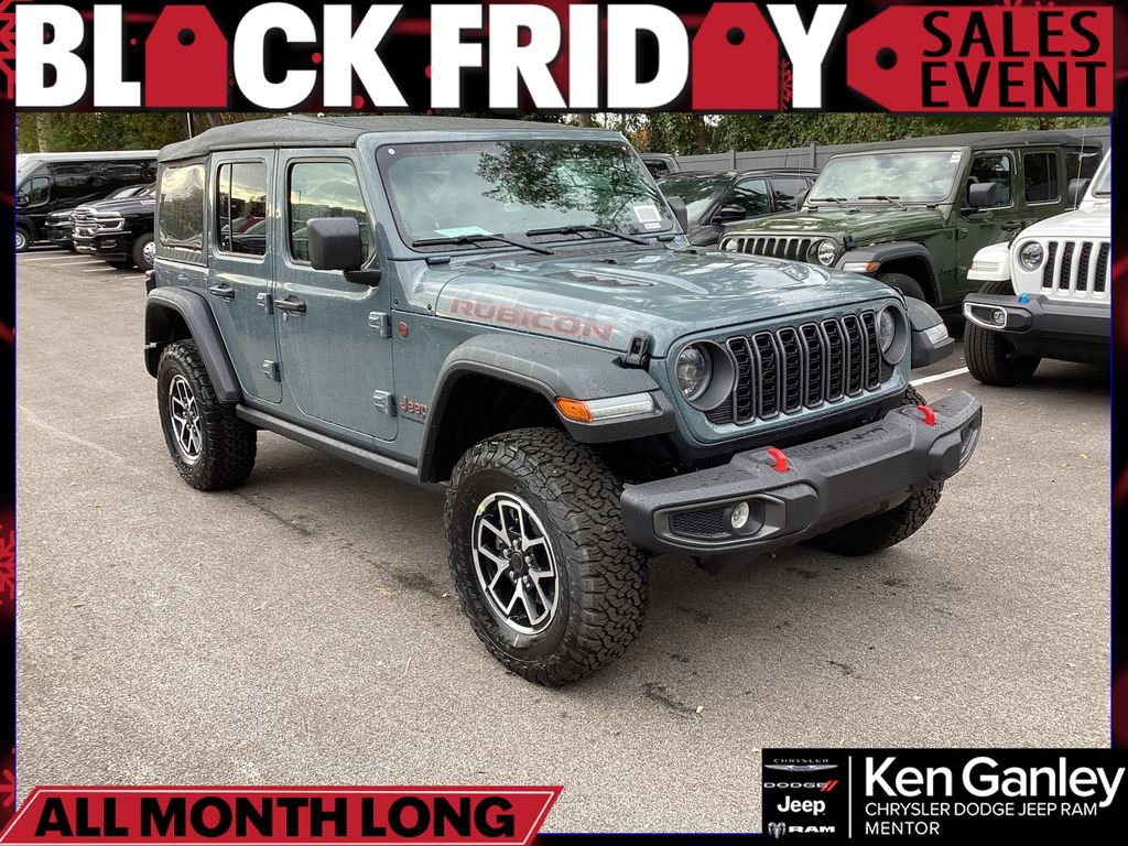 New 2026 Jeep Wrangler Unlimited Rubicon w/ Convenience Group