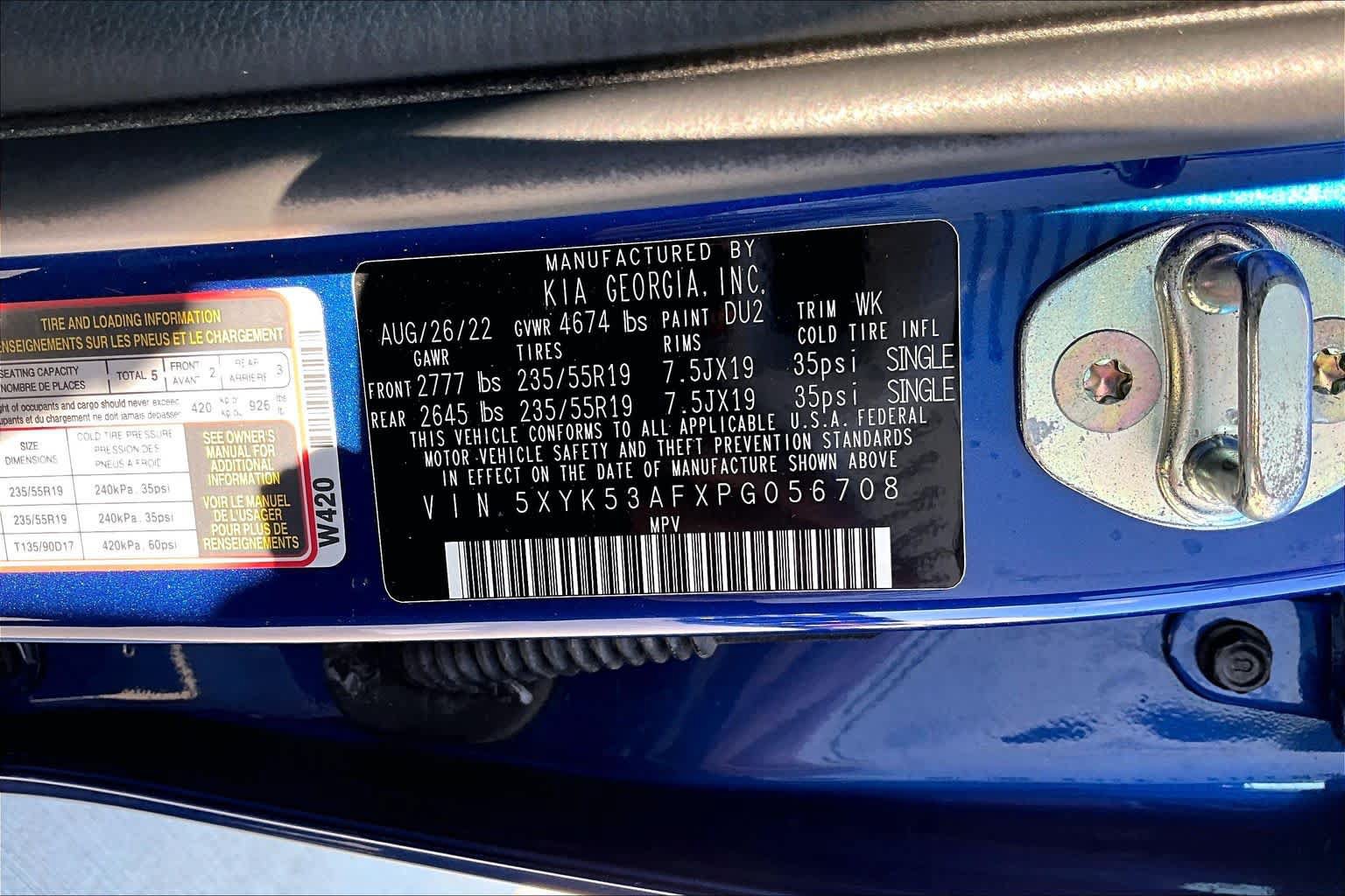 Used 2023 Kia Sportage SX FWD image 33
