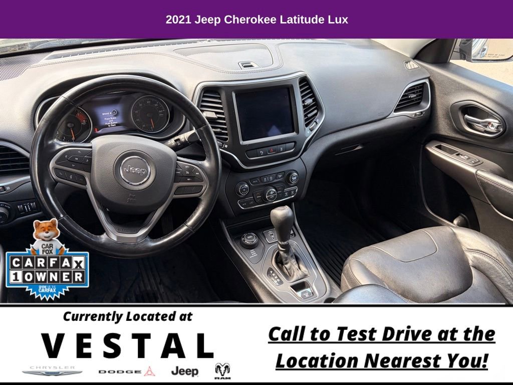 Used 2021 Jeep Cherokee Latitude Lux w/ Comfort/Convenience Group AWD/4WD image 15