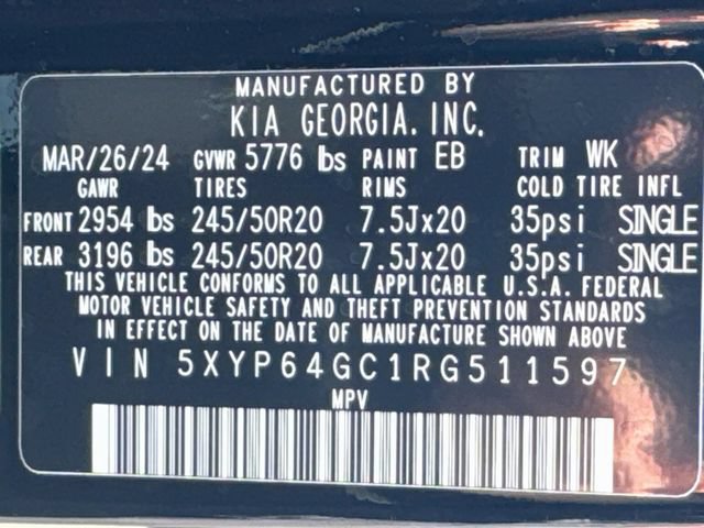 Used 2024 Kia Telluride S FWD image 33