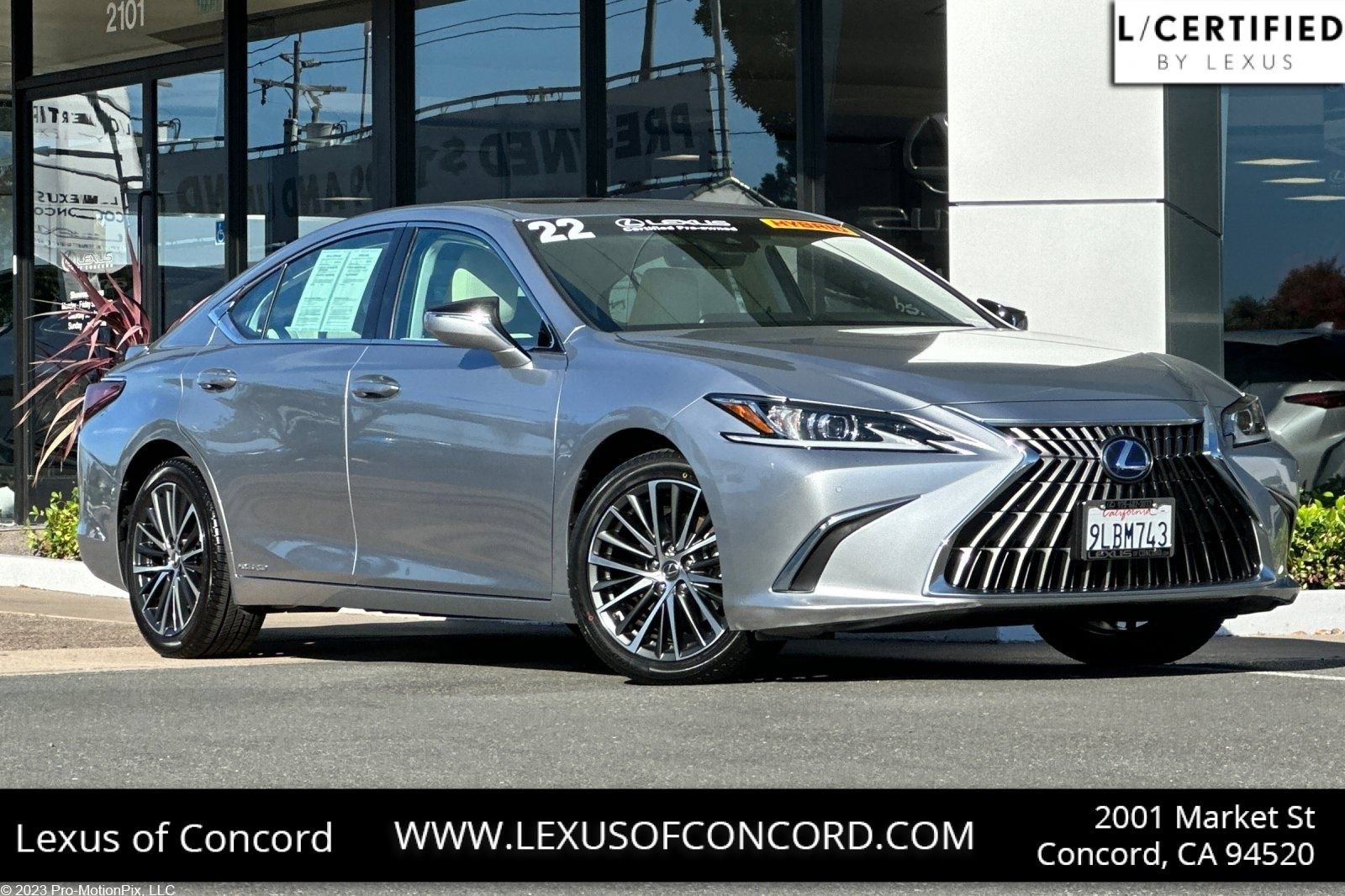 Used 2022 Lexus ES 300h w/ Premium Package FWD image 1