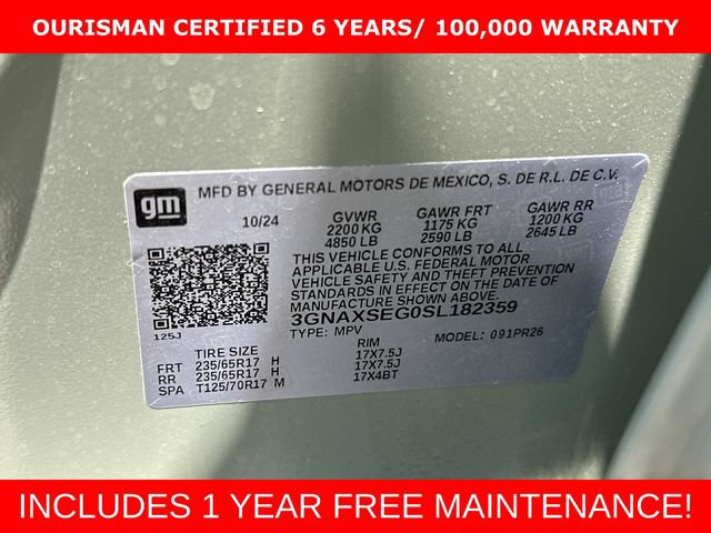 Used 2025 Chevrolet Equinox ACTIV AWD/4WD image 30