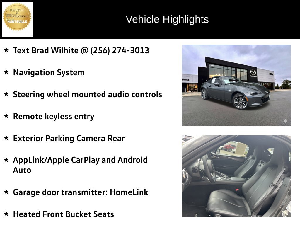 Certified 2023 MAZDA MX-5 Miata Grand Touring RWD image 7