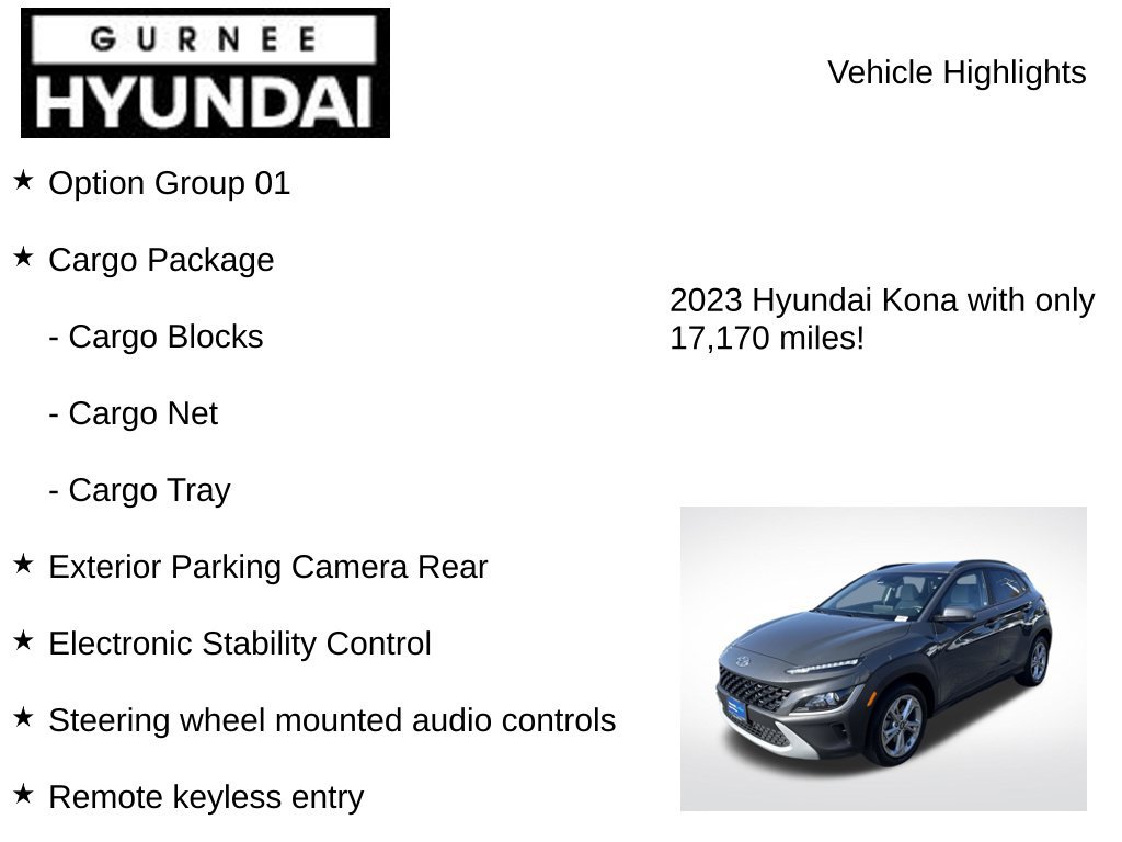 Used 2023 Hyundai Kona SEL AWD/4WD image 7