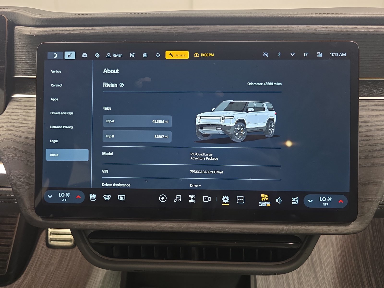 Used 2024 Rivian R1S Adventure Quad AWD/4WD image 29