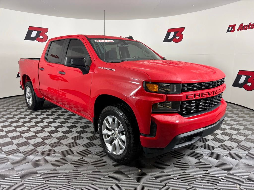 Used 2020 Chevrolet Silverado 1500 Custom w/ Custom Value Package AWD/4WD image 10