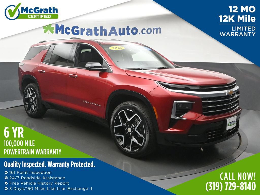 Used 2026 Chevrolet Traverse High Country