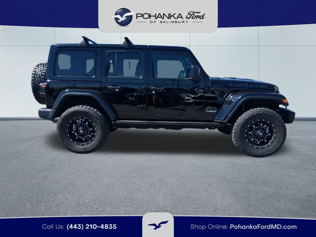 Used 2019 Jeep Wrangler Unlimited Sahara w/ Quick Order Package 24M Moab image 4