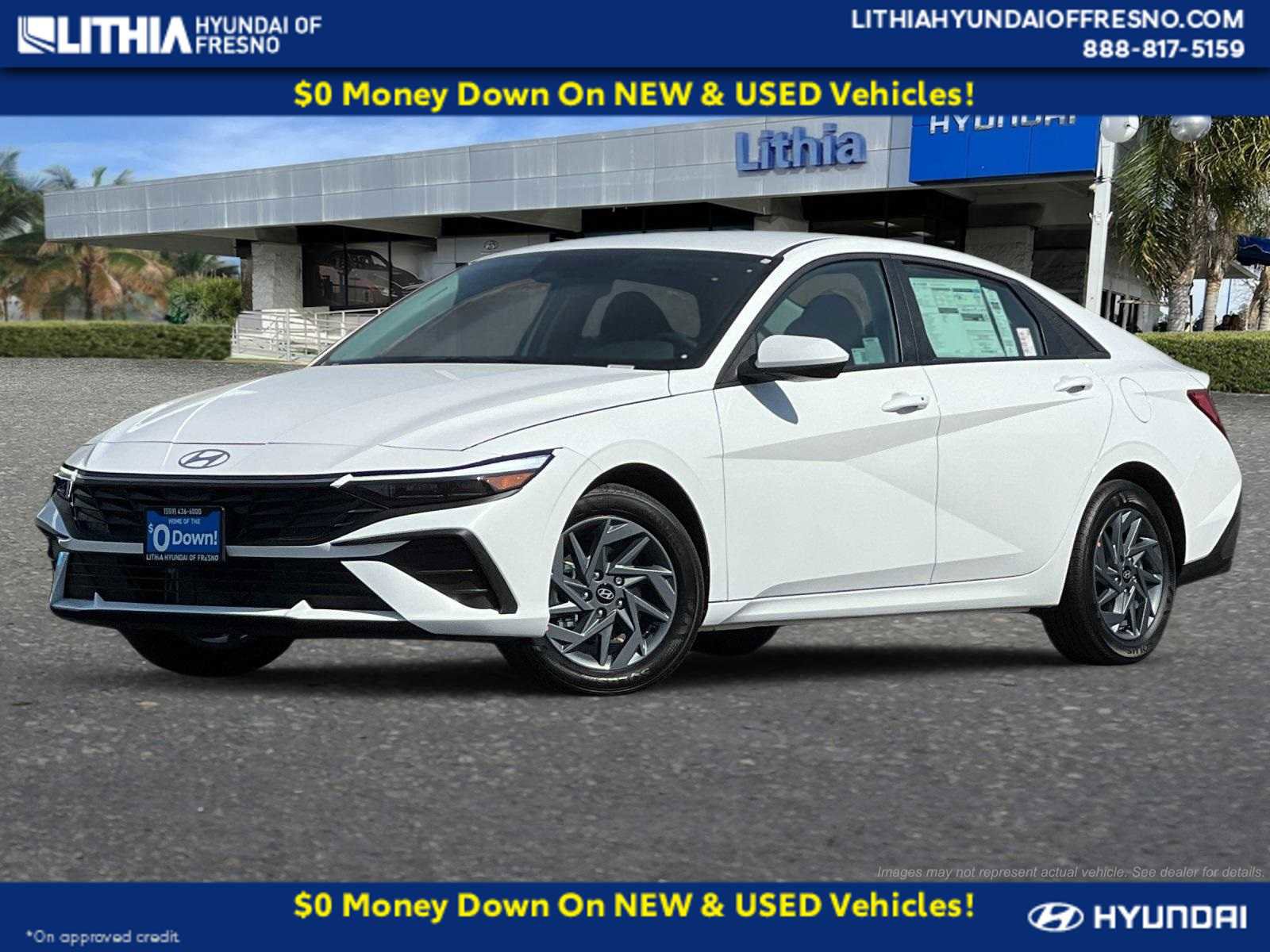 New 2025 Hyundai Elantra Blue