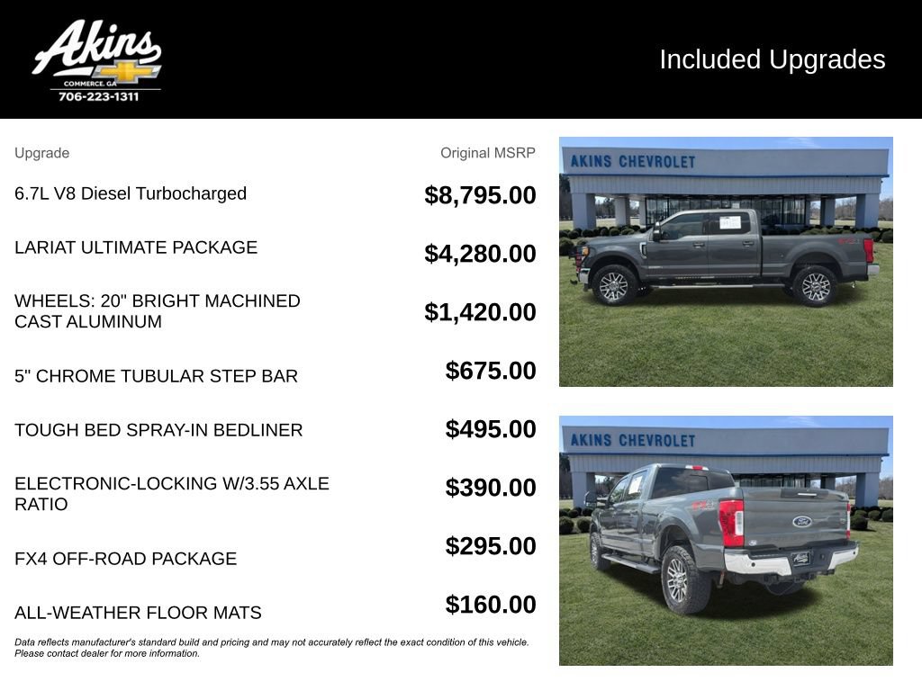 Used 2017 Ford F250 Lariat w/ Lariat Ultimate Package AWD/4WD image 5