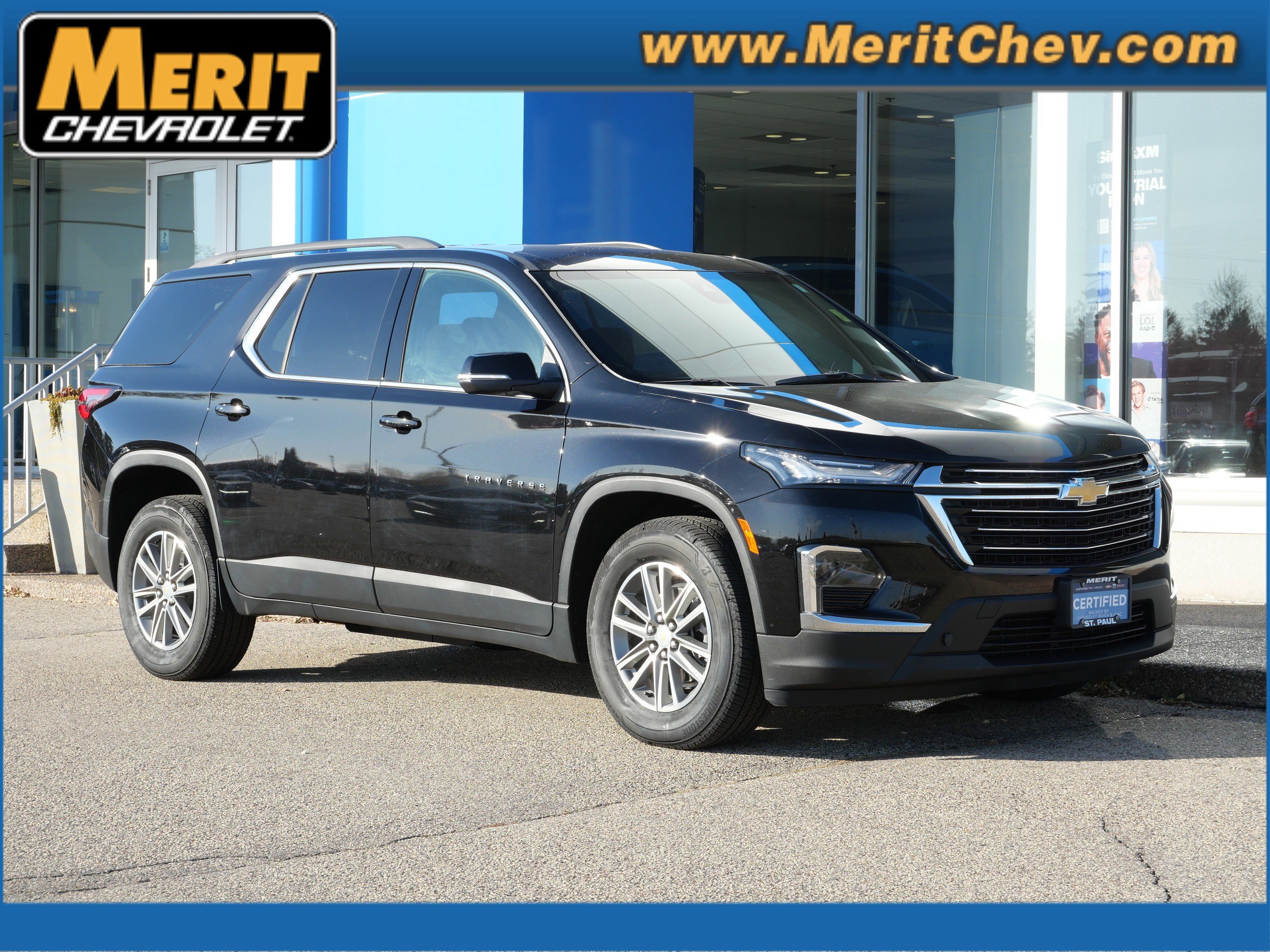 Certified 2022 Chevrolet Traverse LT