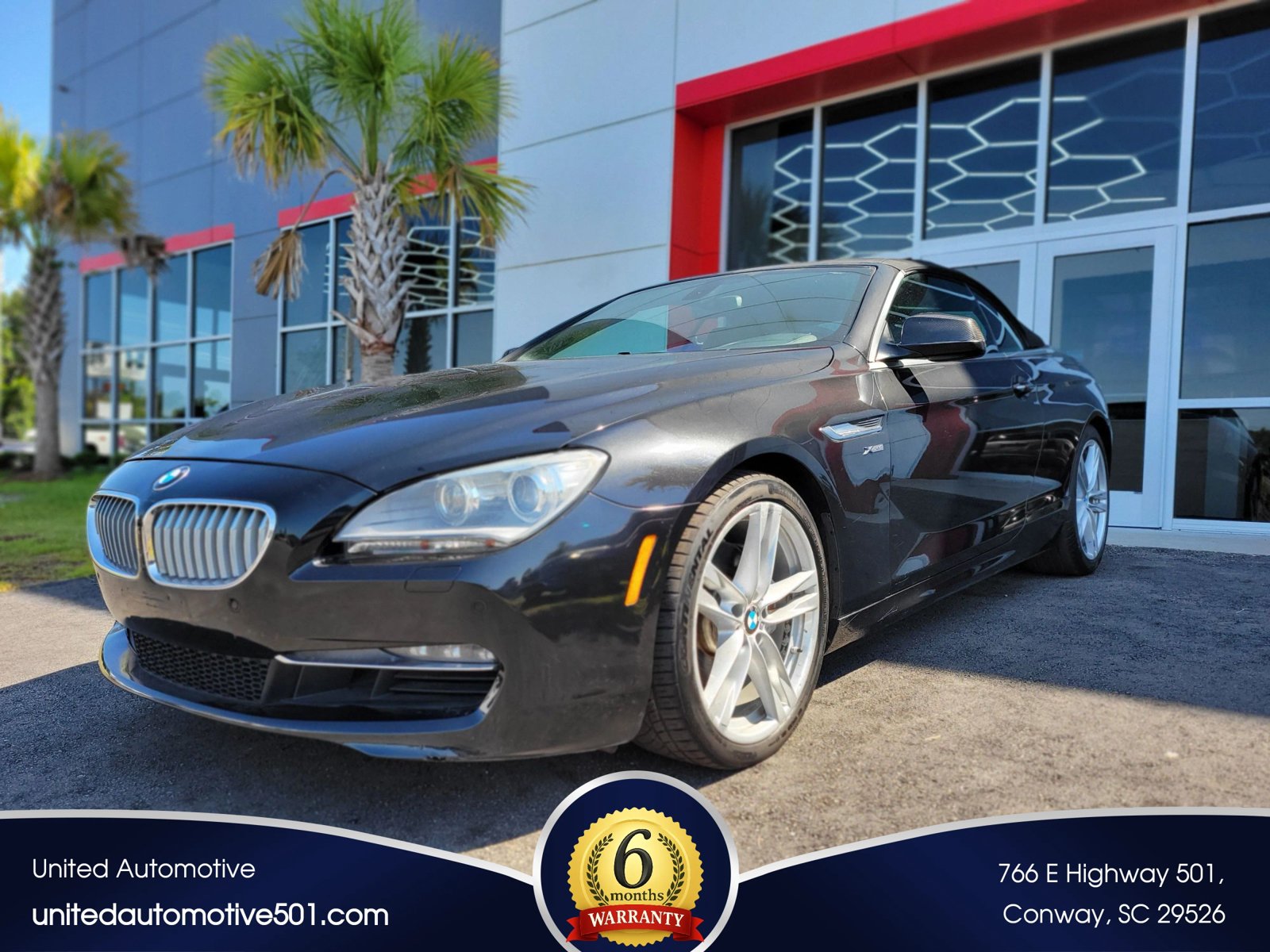 Used 2012 BMW 650i xDrive Convertible AWD/4WD image 1