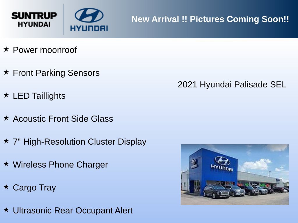 Used 2021 Hyundai Palisade SEL w/ Convenience Package FWD image 4
