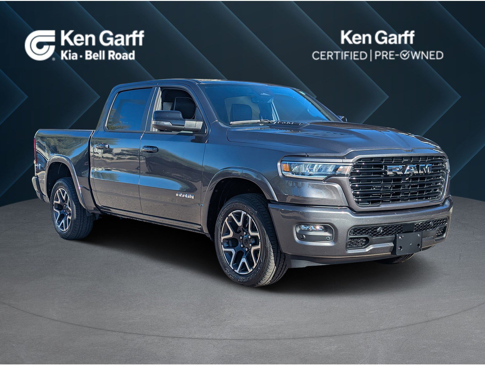 Used 2025 RAM 1500 Laramie w/ Sport Appearance Package image 1