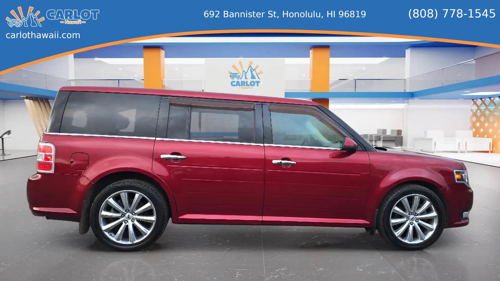 Used 2014 Ford Flex Limited w/ Equipment Group 302A AWD/4WD image 5