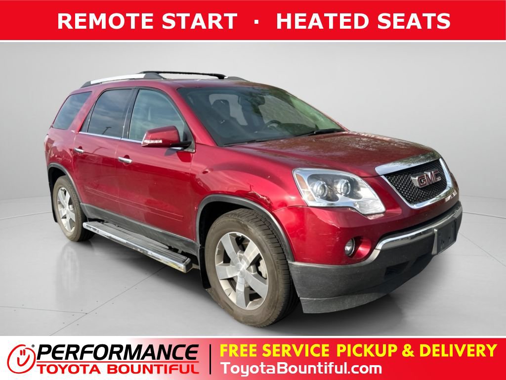 Used 2011 GMC Acadia SLT w/ LPO, 'HIT The Road' Package AWD/4WD image 1