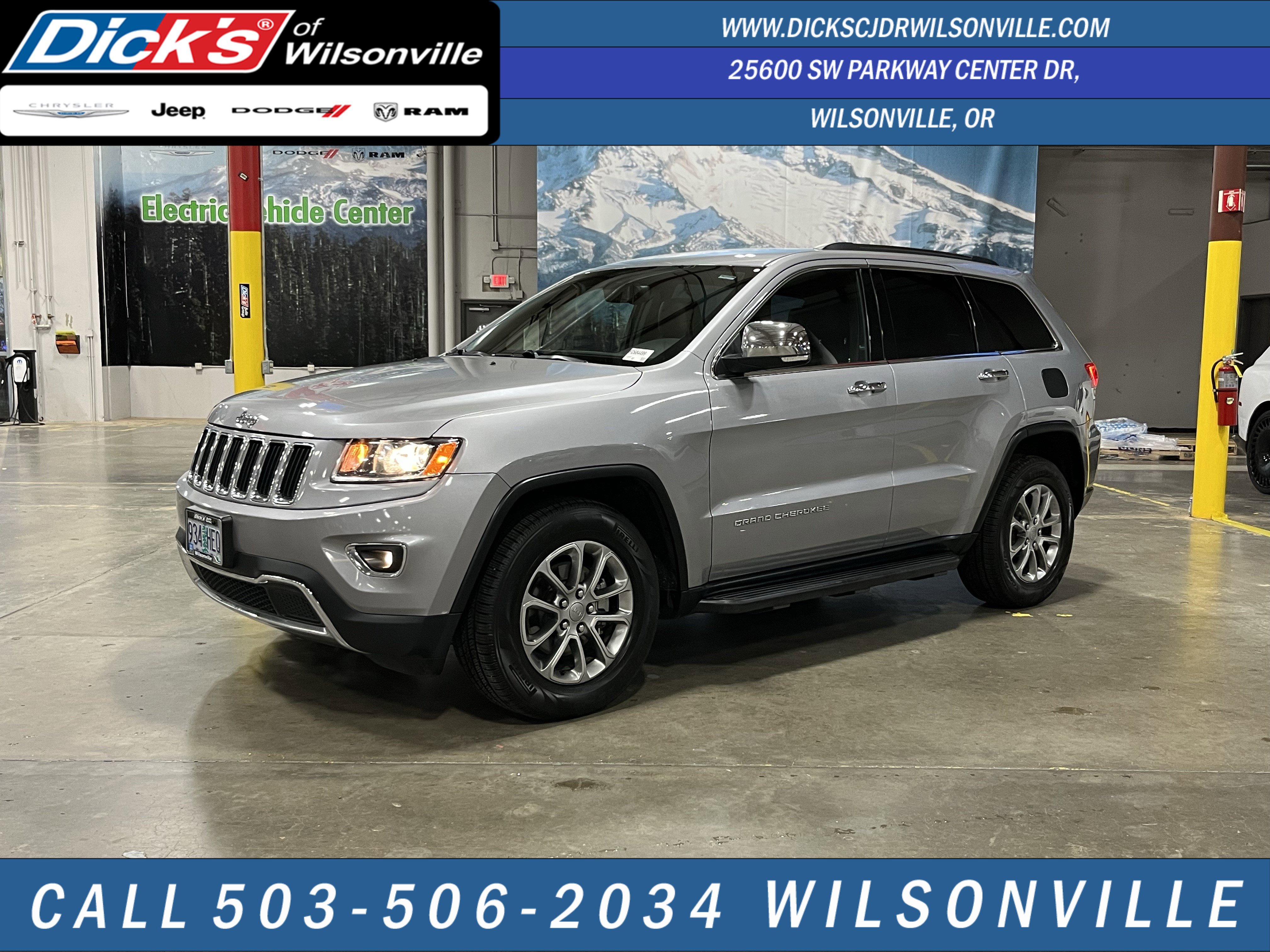 Used 2015 Jeep Grand Cherokee Limited w/ Trailer Tow Group IV