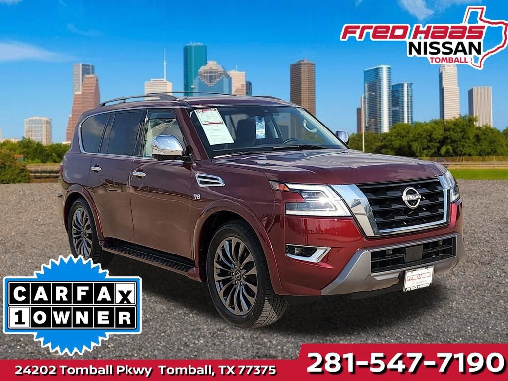 Used 2022 Nissan Armada Platinum image 1