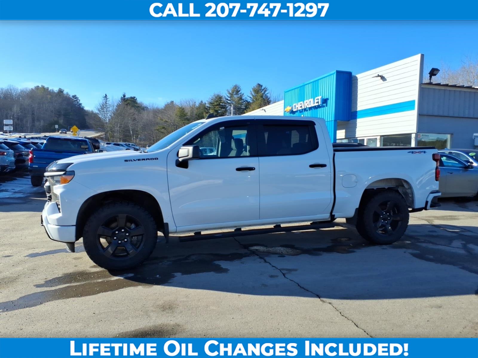 Used 2023 Chevrolet Silverado 1500 Custom w/ LPO, Dark Essentials Package image 8