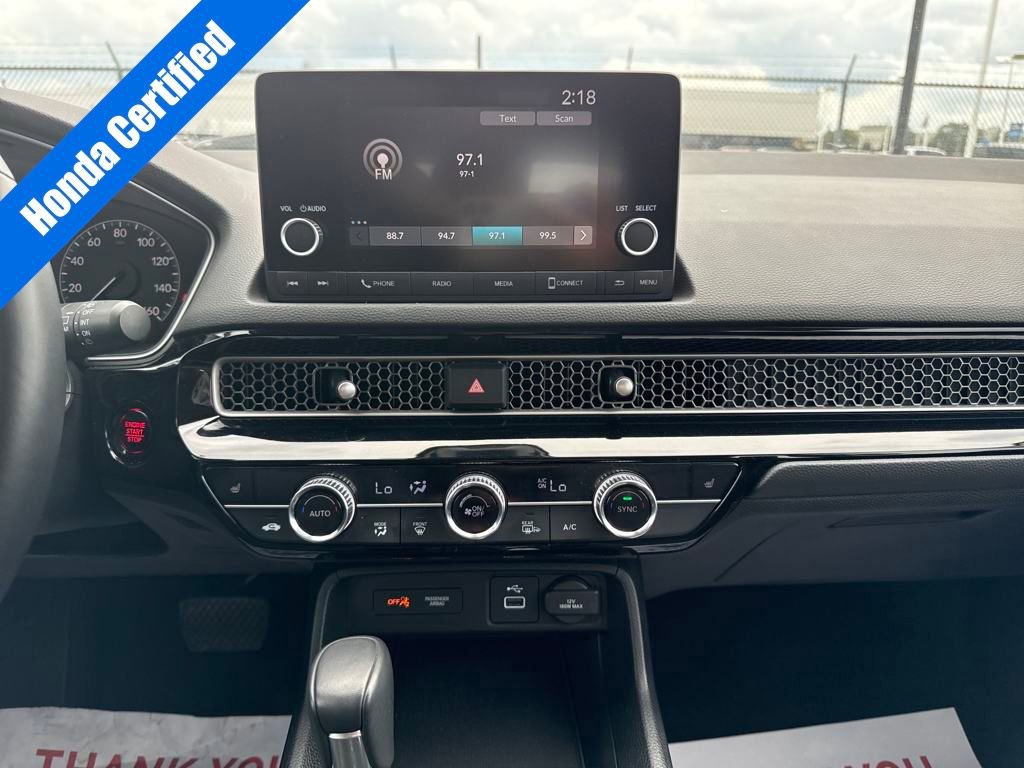 Certified 2024 Honda Civic EX-L image 13