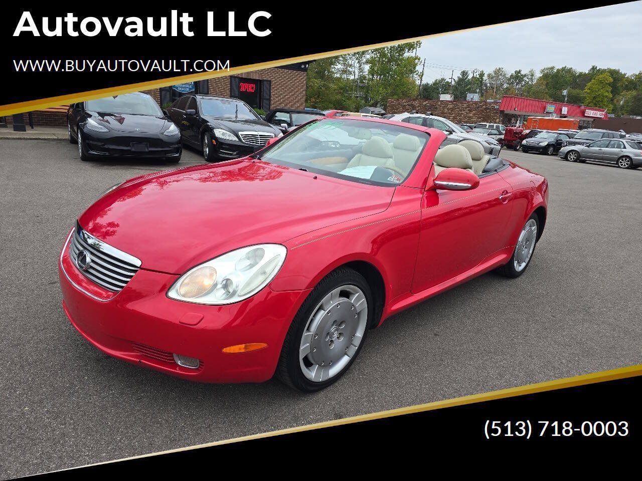 Used 2002 Lexus SC 430 Convertible RWD image 1
