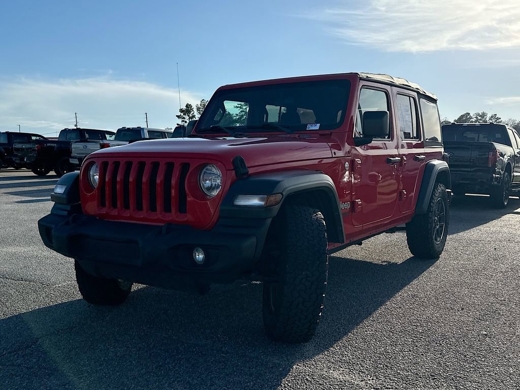 Used 2018 Jeep Wrangler Unlimited Sport image 2