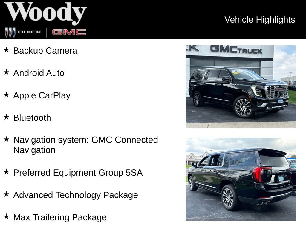Certified 2025 GMC Yukon XL Denali w/ Denali Reserve Package image 3