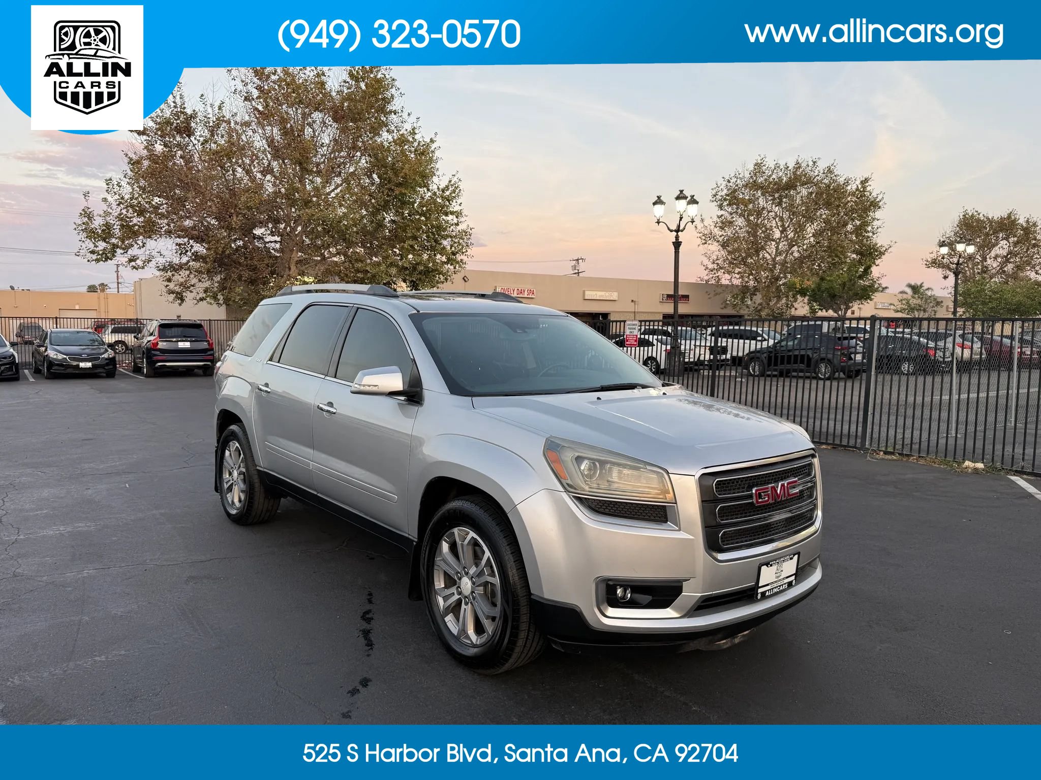 Used 2015 GMC Acadia SLT w/ Open Road Package FWD image 3