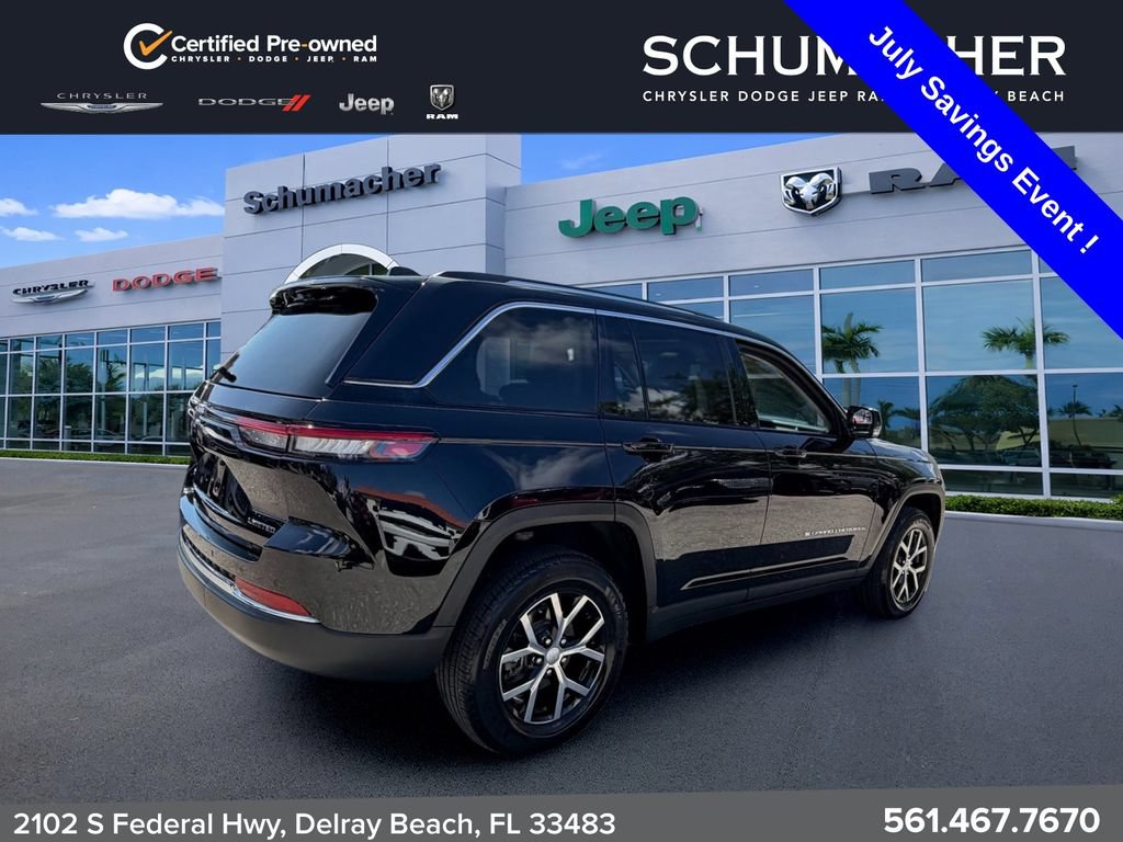Certified 2024 Jeep Grand Cherokee Limited AWD/4WD image 7