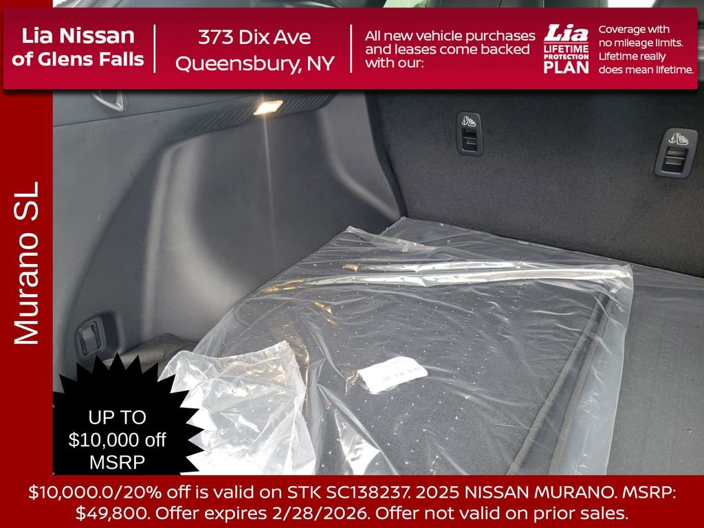 New 2025 Nissan Murano SL w/ Cargo Package image 34
