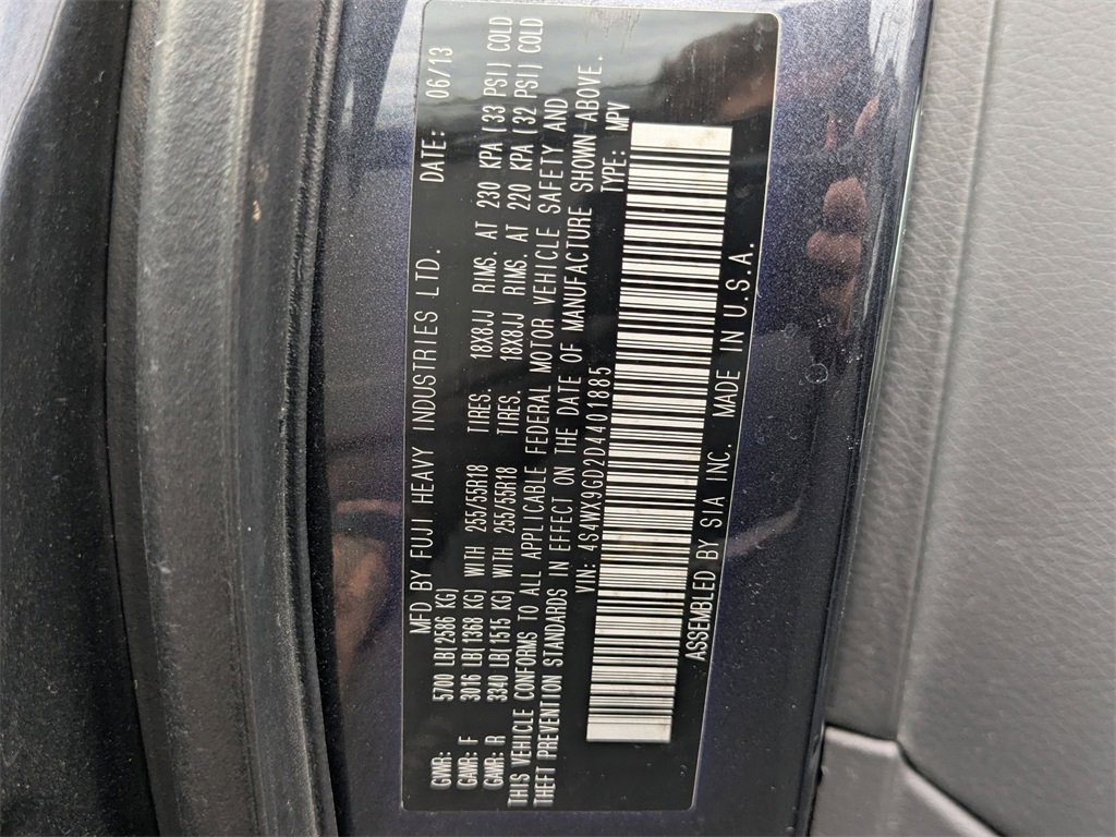 Used 2013 Subaru Tribeca Limited w/ PWR Moonroof Pkg image 22