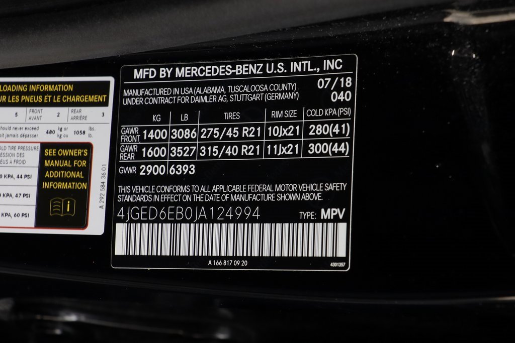 Used 2018 Mercedes-Benz GLE 43 AMG 4MATIC Coupe image 26