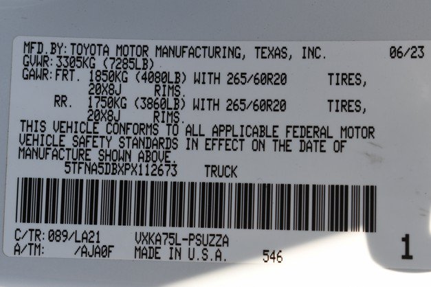 Used 2023 Toyota Tundra Platinum AWD/4WD image 34