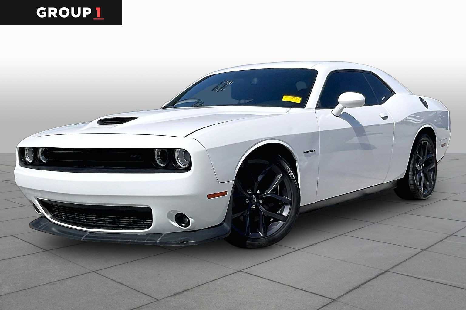 Used 2021 Dodge Challenger R/T w/ Blacktop Package RWD image 1