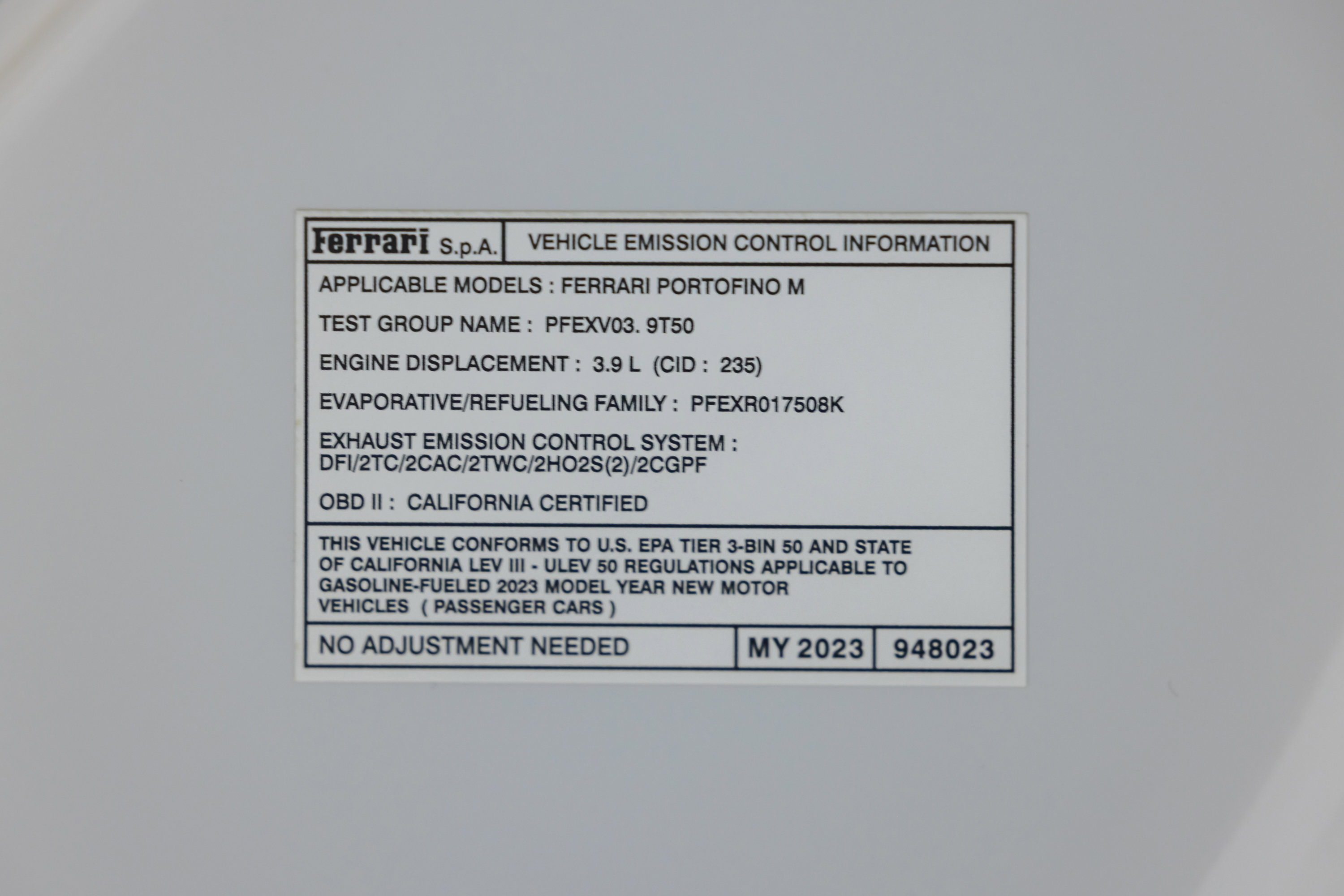 Certified 2023 Ferrari Portofino M RWD image 76
