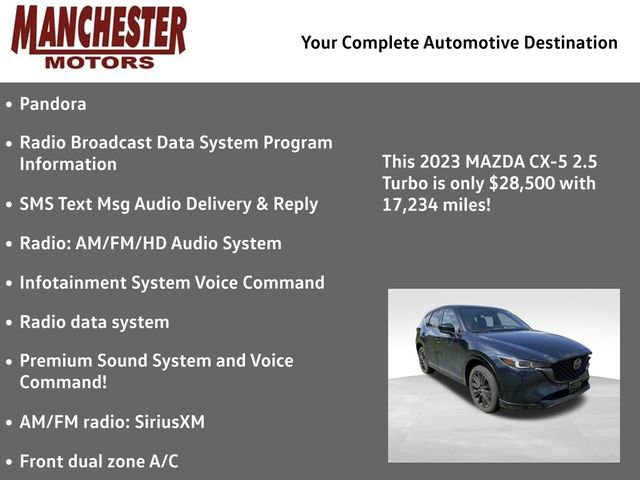 Used 2023 MAZDA CX-5 AWD 2.5 Turbo image 2