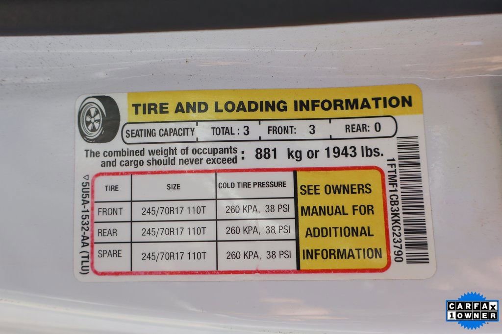 Used 2019 Ford F150 XL w/ Equipment Group 101A Mid image 43