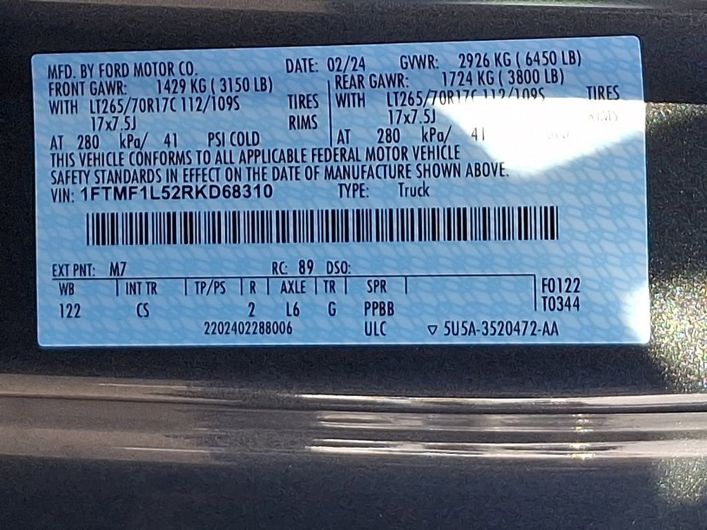 Used 2024 Ford F150 XL w/ Equipment Group 103A High image 27