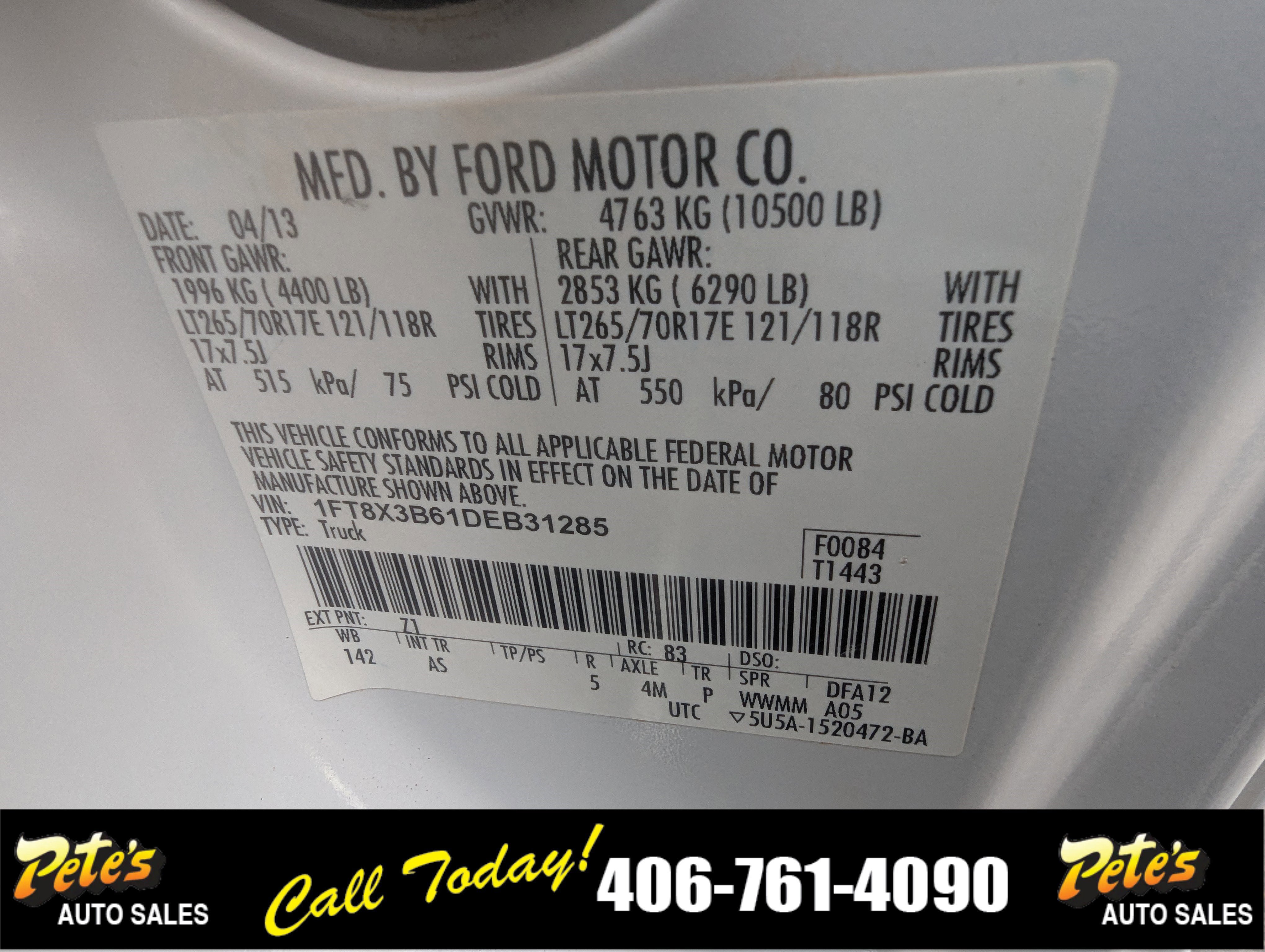 Used 2013 Ford F350 XL w/ Skid Plate Pkg image 27