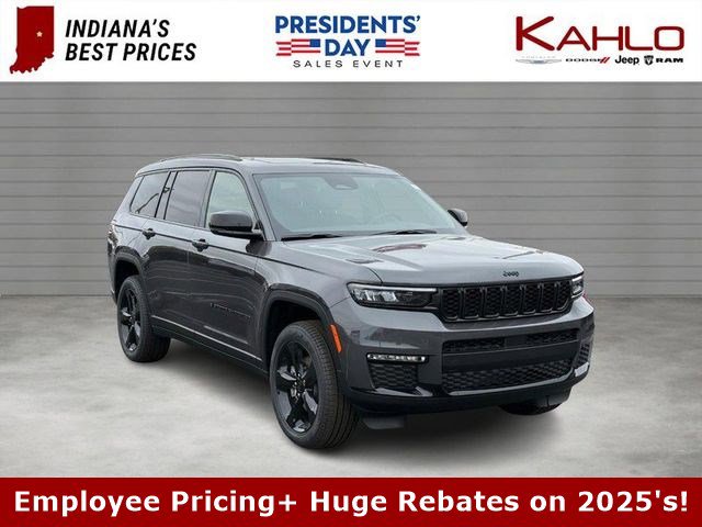 New 2025 Jeep Grand Cherokee L Limited w/ Black Appearance Package