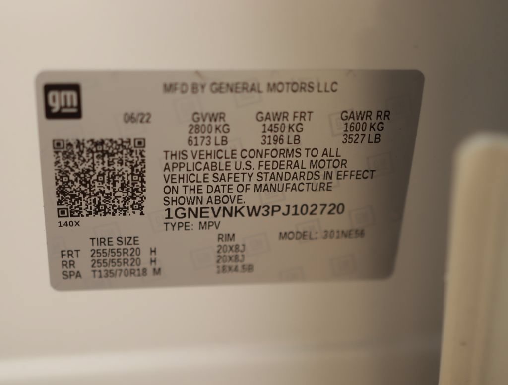 Used 2023 Chevrolet Traverse High Country w/ LPO, Floor Liner Package AWD/4WD image 44