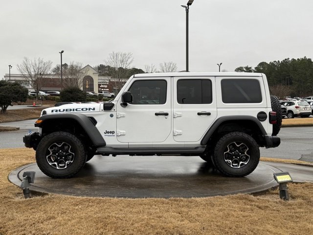 Used 2021 Jeep Wrangler Unlimited Rubicon 4xe w/ Steel Bumper Group image 3