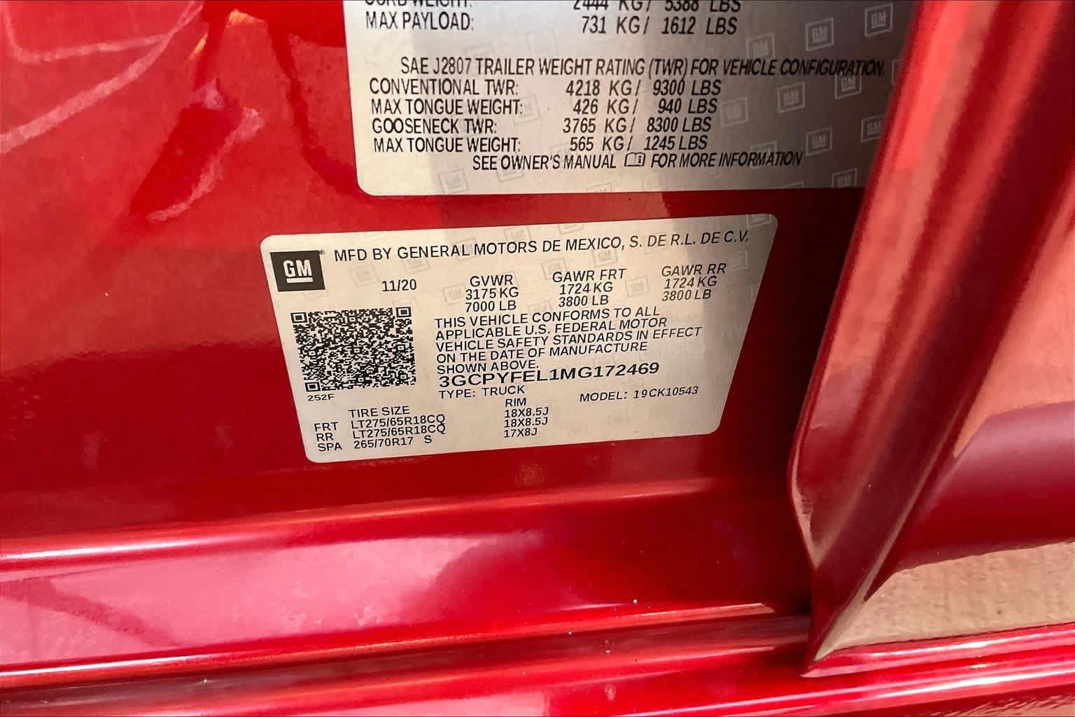 Used 2021 Chevrolet Silverado 1500 LT Trail Boss w/ Convenience Package II AWD/4WD image 31
